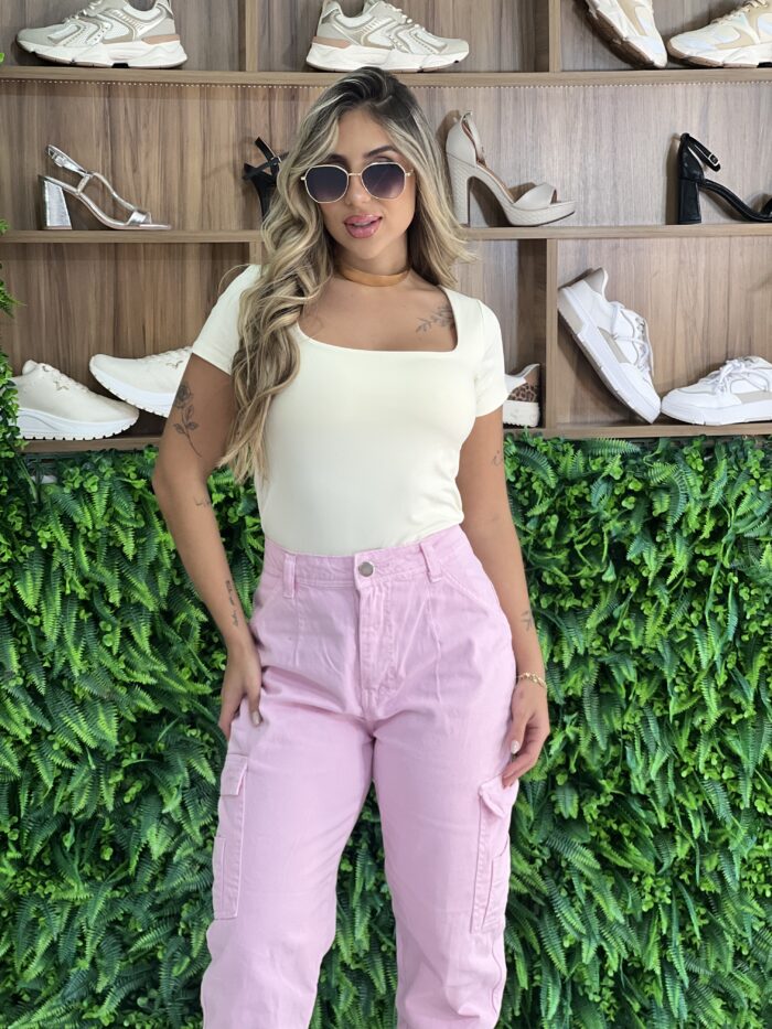 blusa poliamida tania creme blusa poliamida tania creme