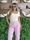 blusa poliamida tania creme