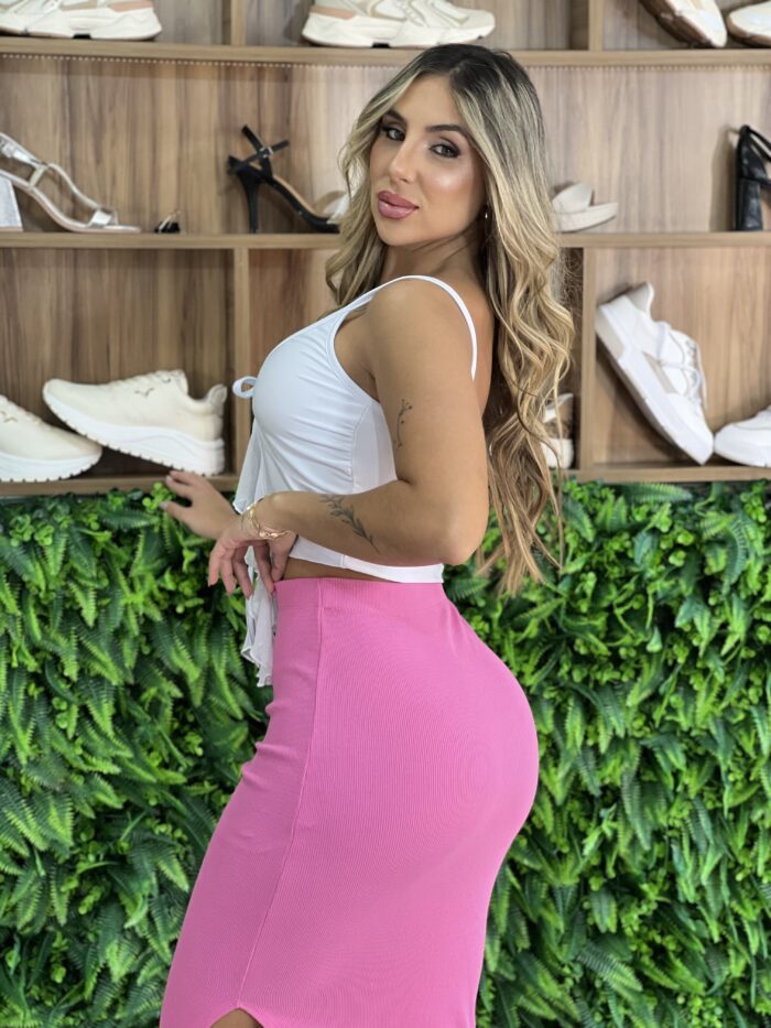 saia midi petra rosa saia midi petra rosa