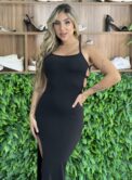 vestido midi patricia preto
