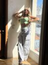 conjunto hot pants ester verde