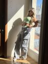 conjunto hot pants ester verde