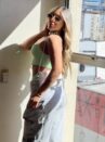 conjunto hot pants ester verde