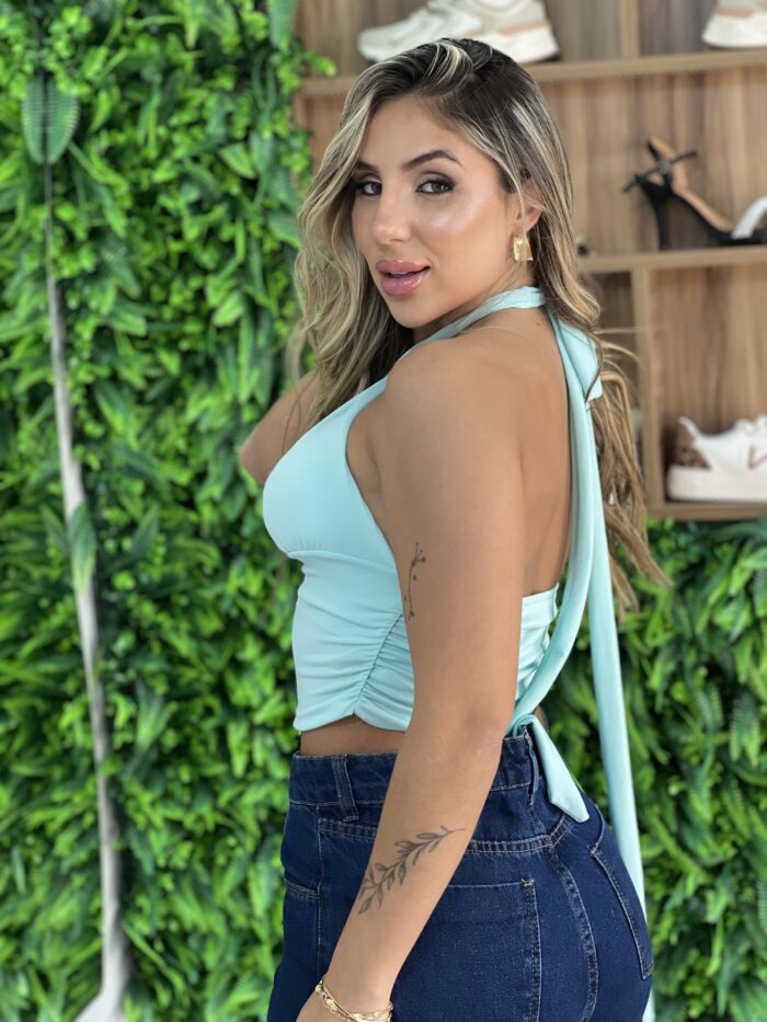 cropped jade azul bb cropped jade azul bb