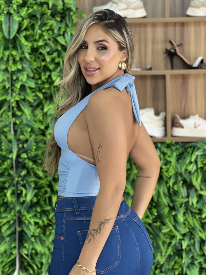 cropped jade azul bb cropped jade azul bb