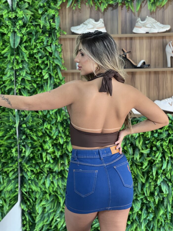 cropped jade marrom cropped jade marrom