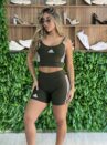 conjunto fitness ad verde