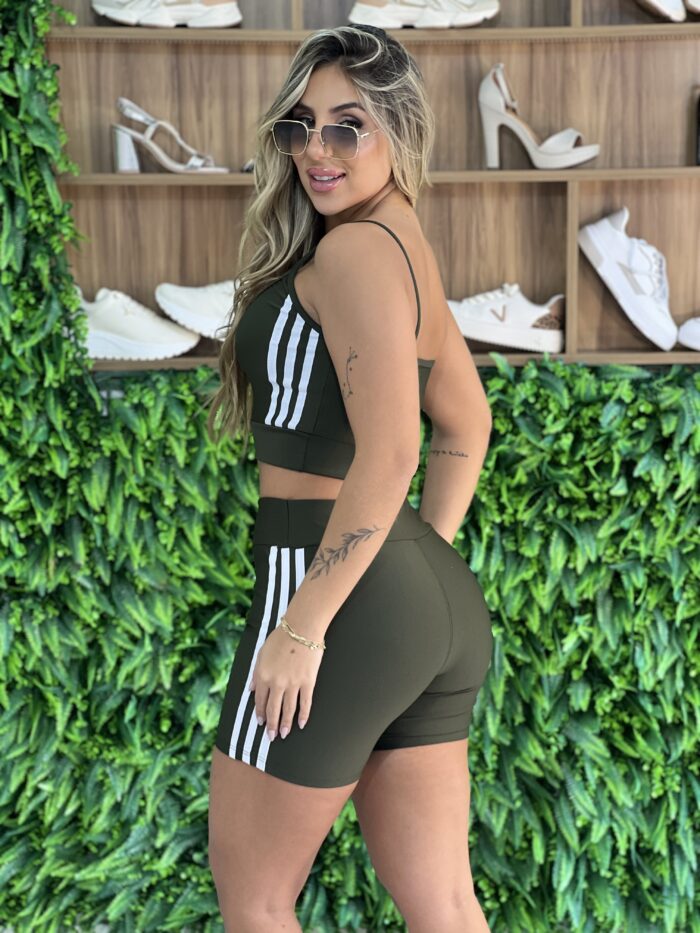 conjunto fitness ad verde conjunto fitness ad verde