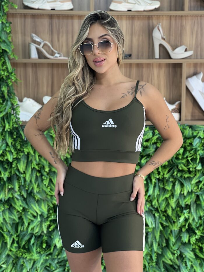conjunto fitness ad verde conjunto fitness ad verde