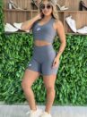 conjunto fitness ni cinza