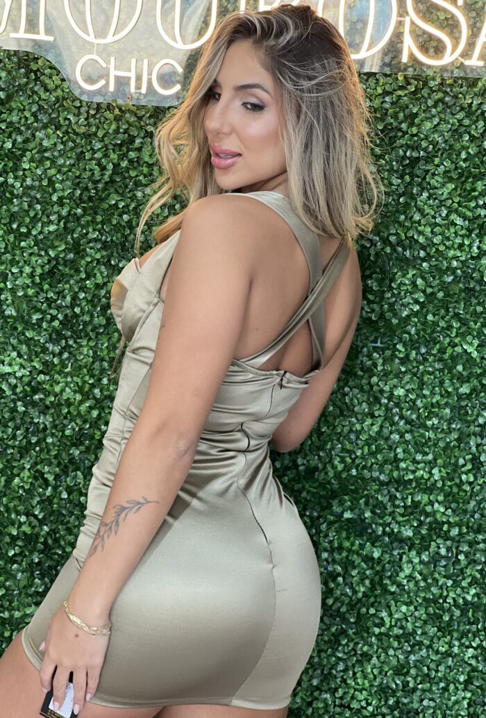 vestido carlota verde oliva vestido carlota verde oliva