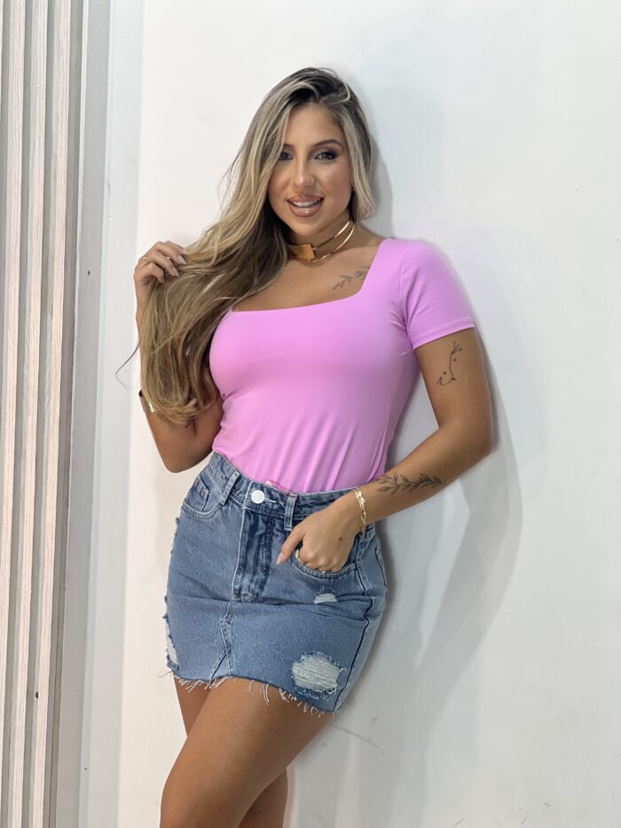 blusa poliamida tania azul