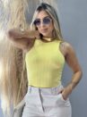 cropped tina amarelo