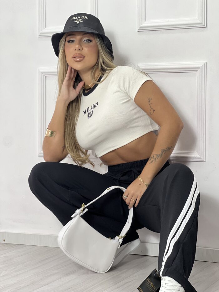 calca listras duda preto