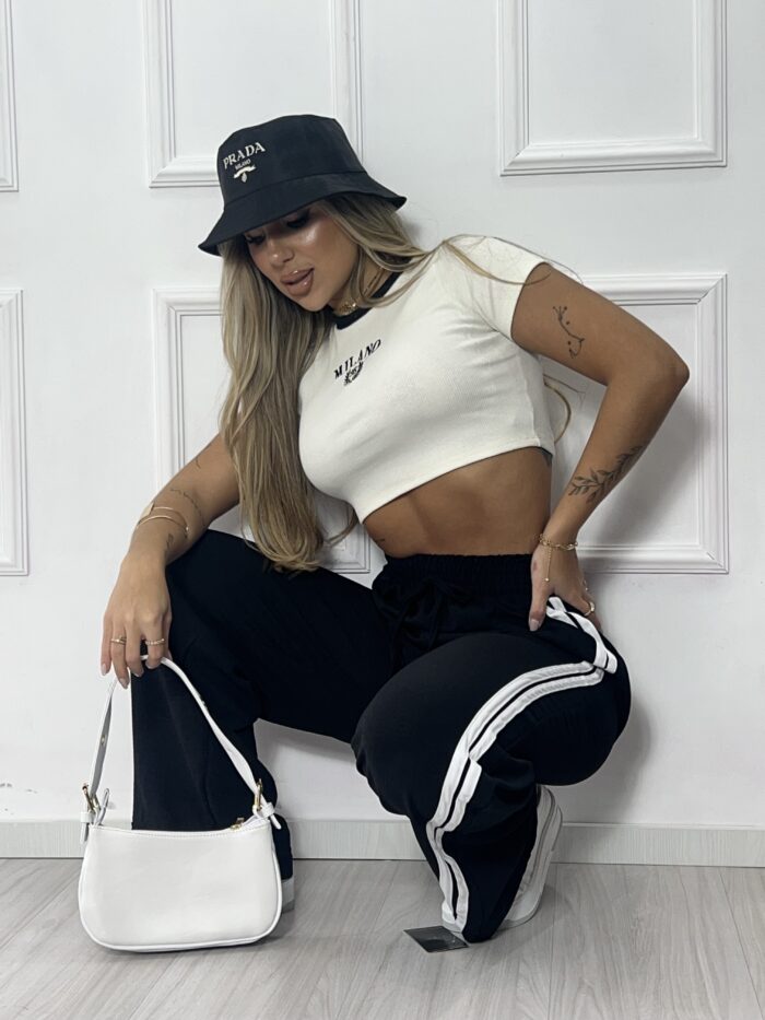 calca listras duda preto calca listras duda preto