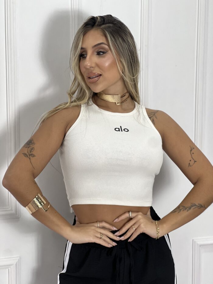 cropped alo off white
