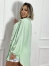 chemise com cropped verde