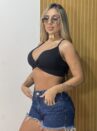chemise com cropped preto
