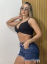 chemise com cropped preto