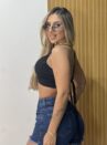 chemise com cropped preto