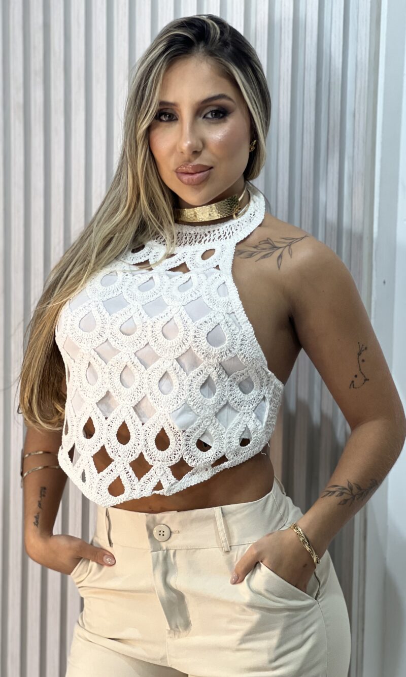 cropped mya off white
