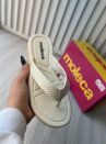 chinelo tira pronta off white moleca 5548 307