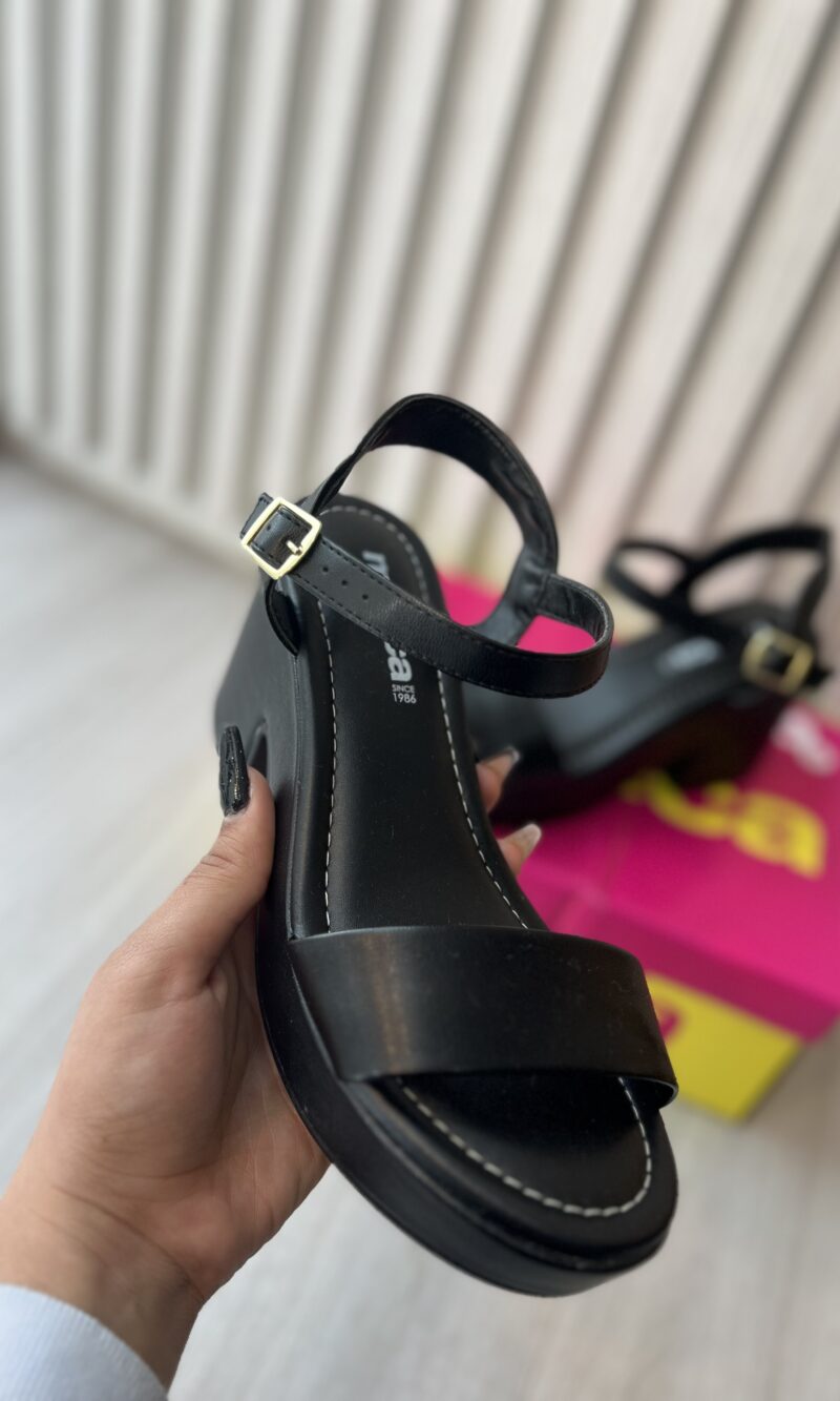 sandalia turim preto moleca 5549 102