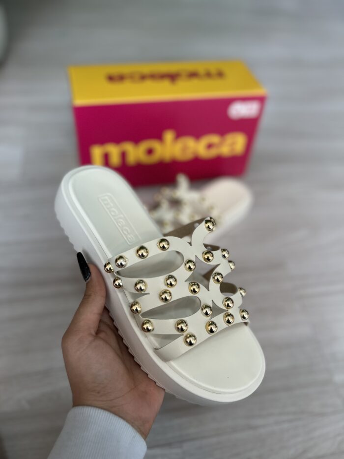 papete tachas off white moleca 5489 121 papete tachas off white moleca 5489 121