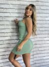 vestido katy verde menta