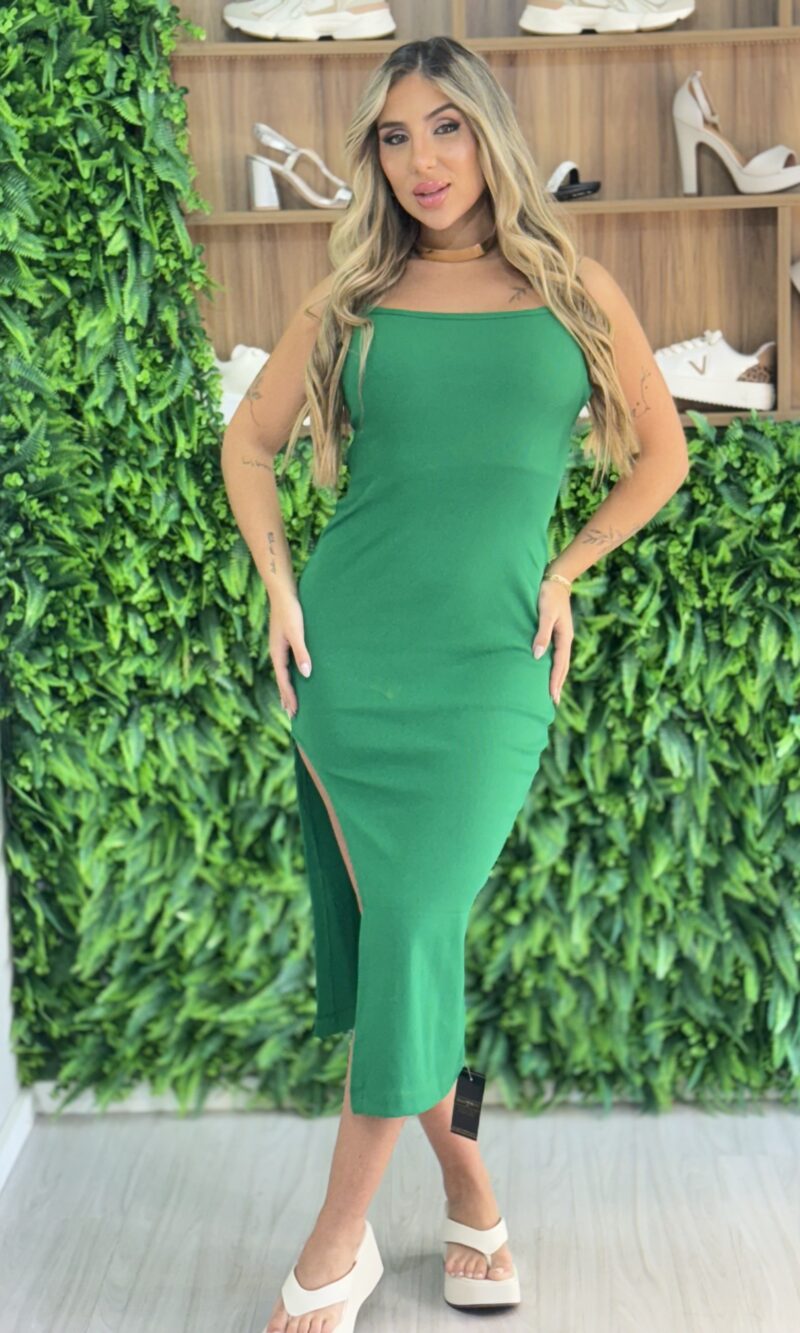vestido midi livia verde vestido midi livia verde