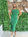 vestido midi livia verde