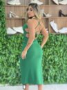 vestido midi livia verde