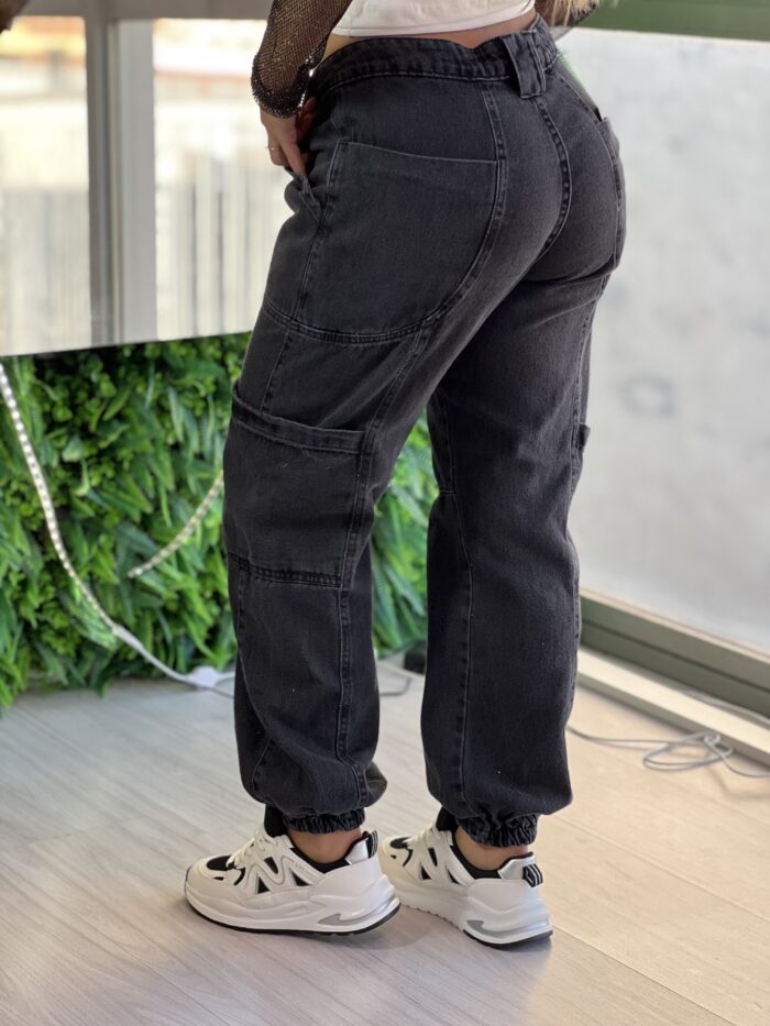 calÇa jeans cargo jogger new black calÇa jeans cargo jogger new black