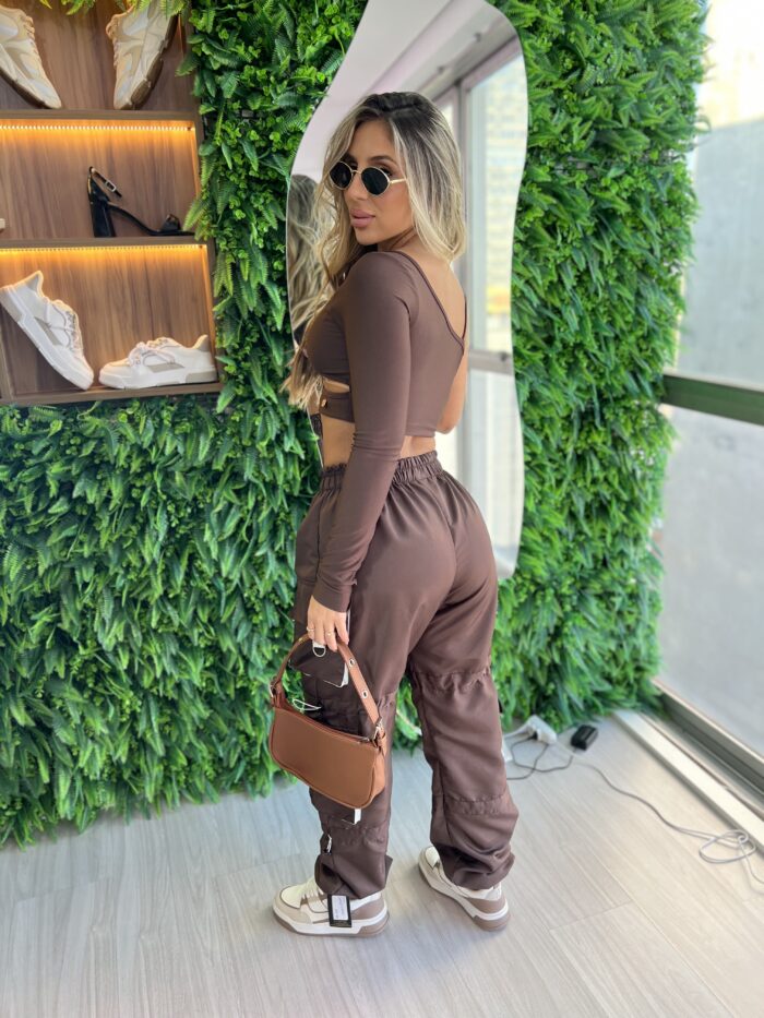 cropped bella marrom cropped bella marrom