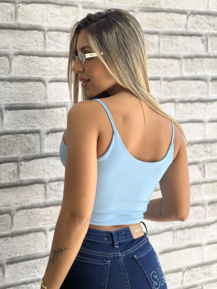 cropped alcinha vi azul bb cropped alcinha vi azul bb