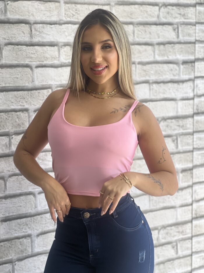 cropped alcinha vi rosa bb cropped alcinha vi rosa bb