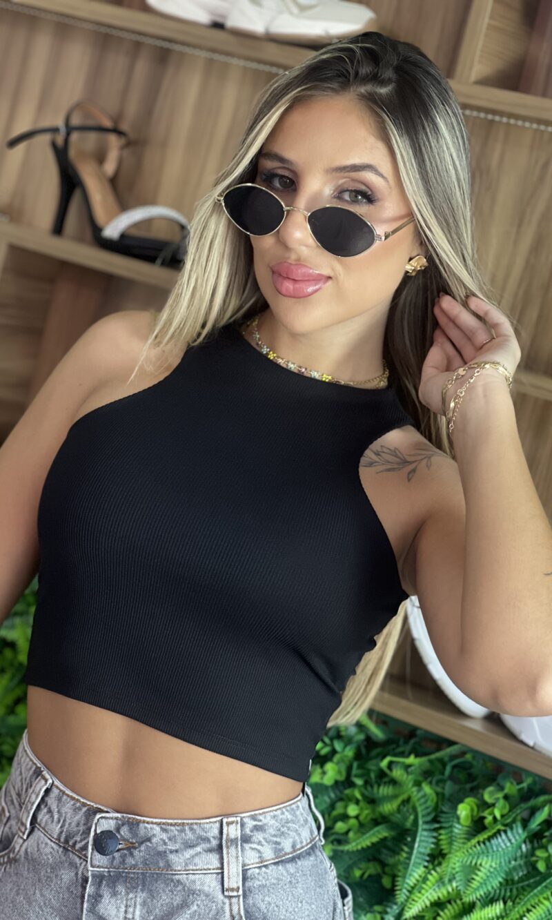 cropped ayla preto