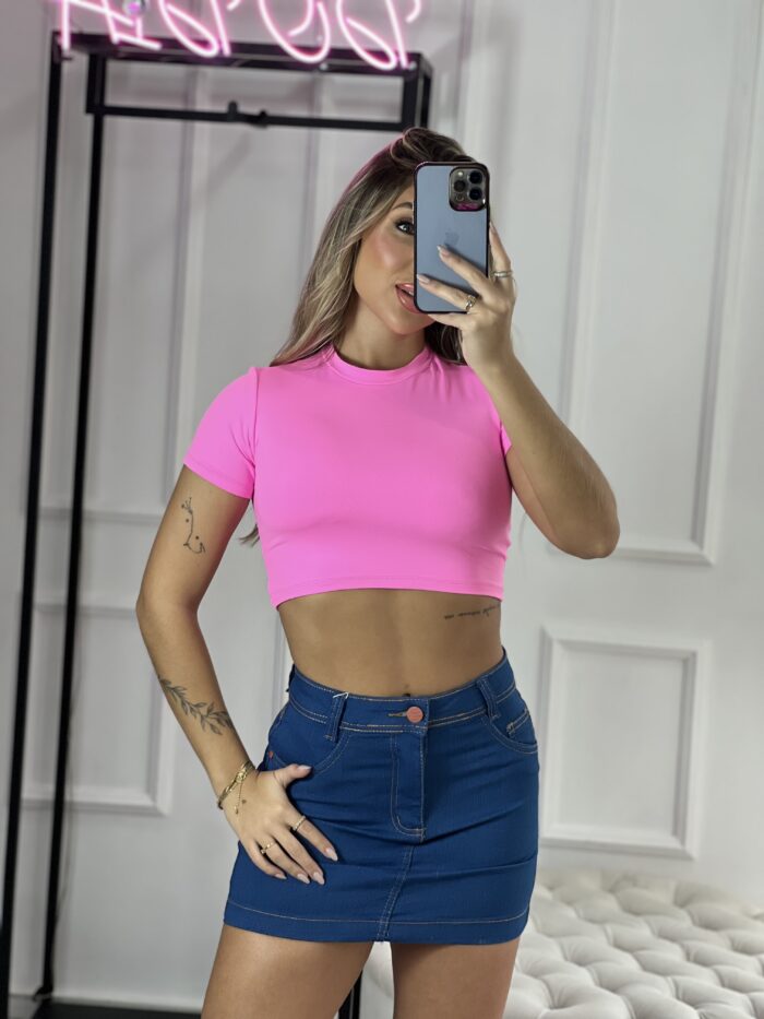 cropped poliamida sil creme cropped poliamida sil creme