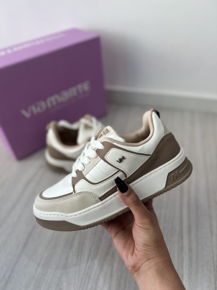 tenis toffee bege via marte 232 006 01 tenis toffee bege via marte 232 006 01
