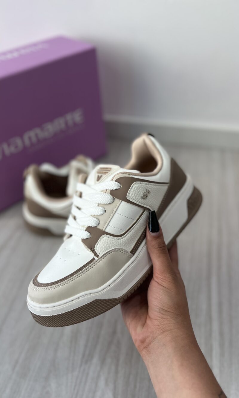 tenis toffee bege via marte 232 006 01 tenis toffee bege via marte 232 006 01