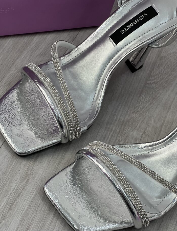 sandalia salto fino strass prata via marte 298 003 01 sandalia salto fino strass prata via marte 298 003 01