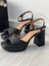 sandalia salto bloco preto vizzano 6472 207