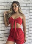 conjunto talia vermelho