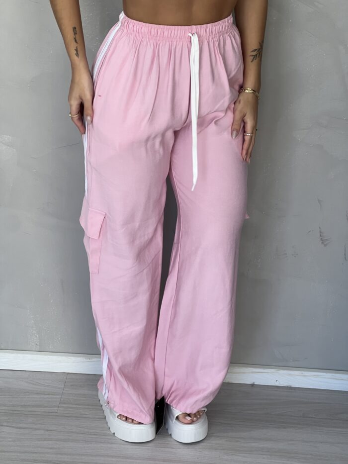 calca pantalona jogger yas rosa calca pantalona jogger yas rosa