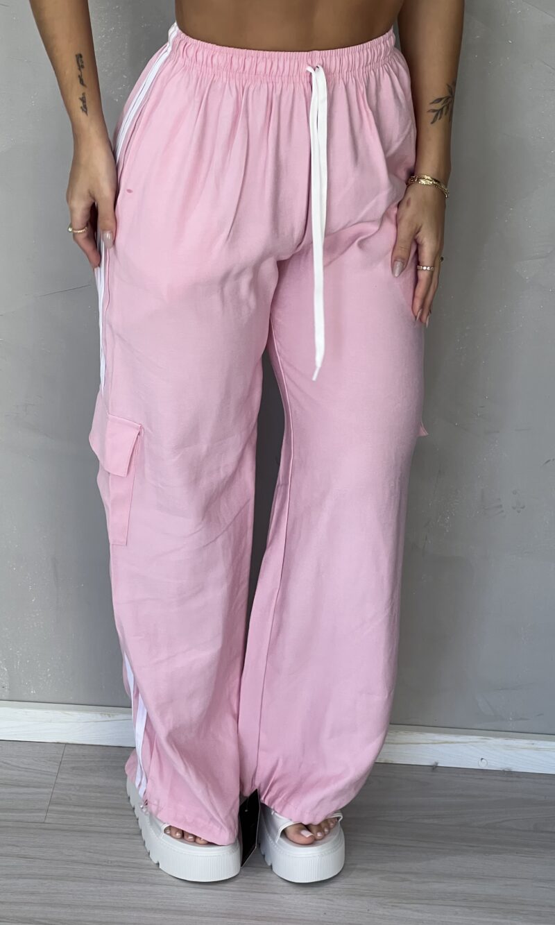 calca pantalona jogger yas rosa calca pantalona jogger yas rosa