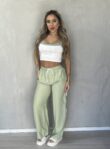 calca pantalona jogger yas verde