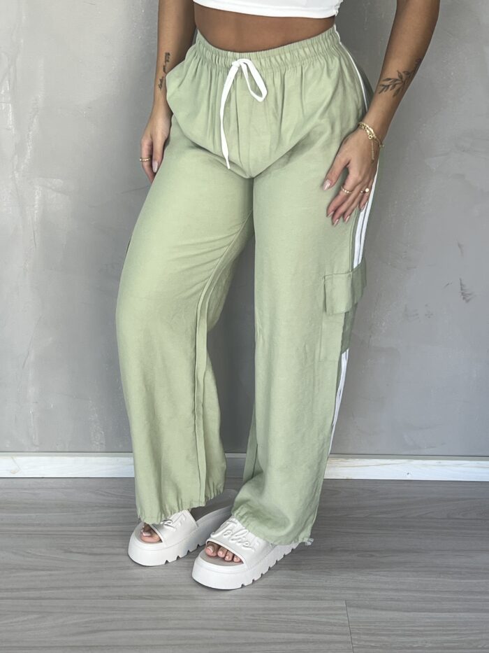 calca pantalona jogger yas verde calca pantalona jogger yas verde