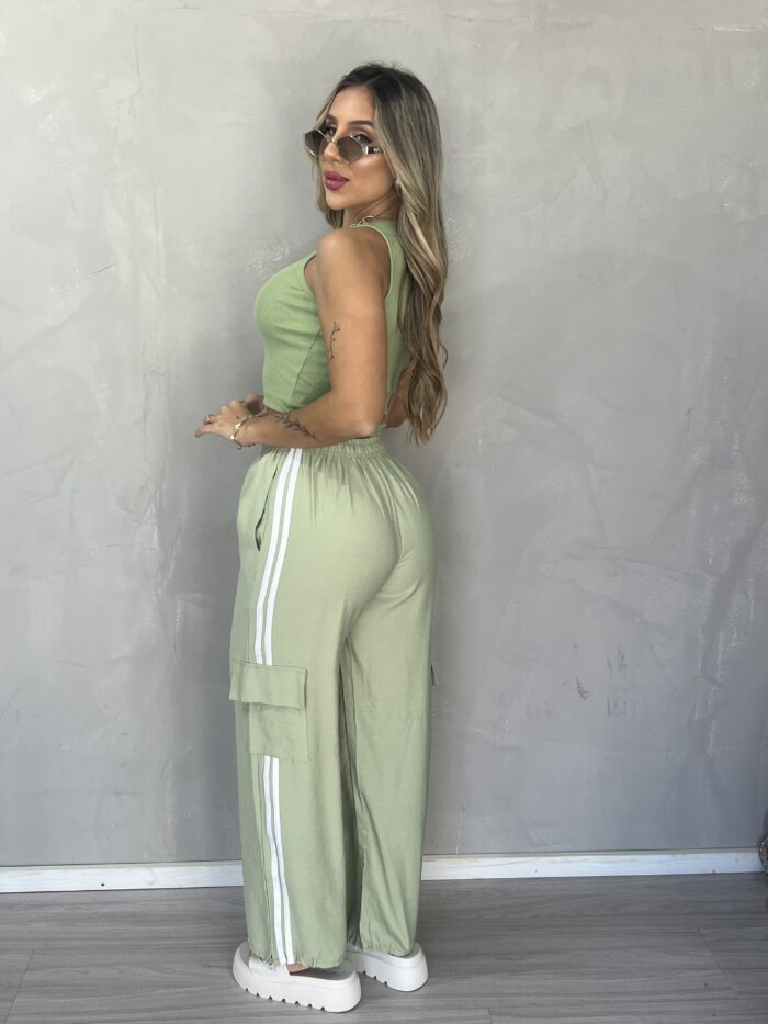 calca pantalona jogger yas verde calca pantalona jogger yas verde