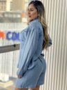 conjunto chemise julia azul