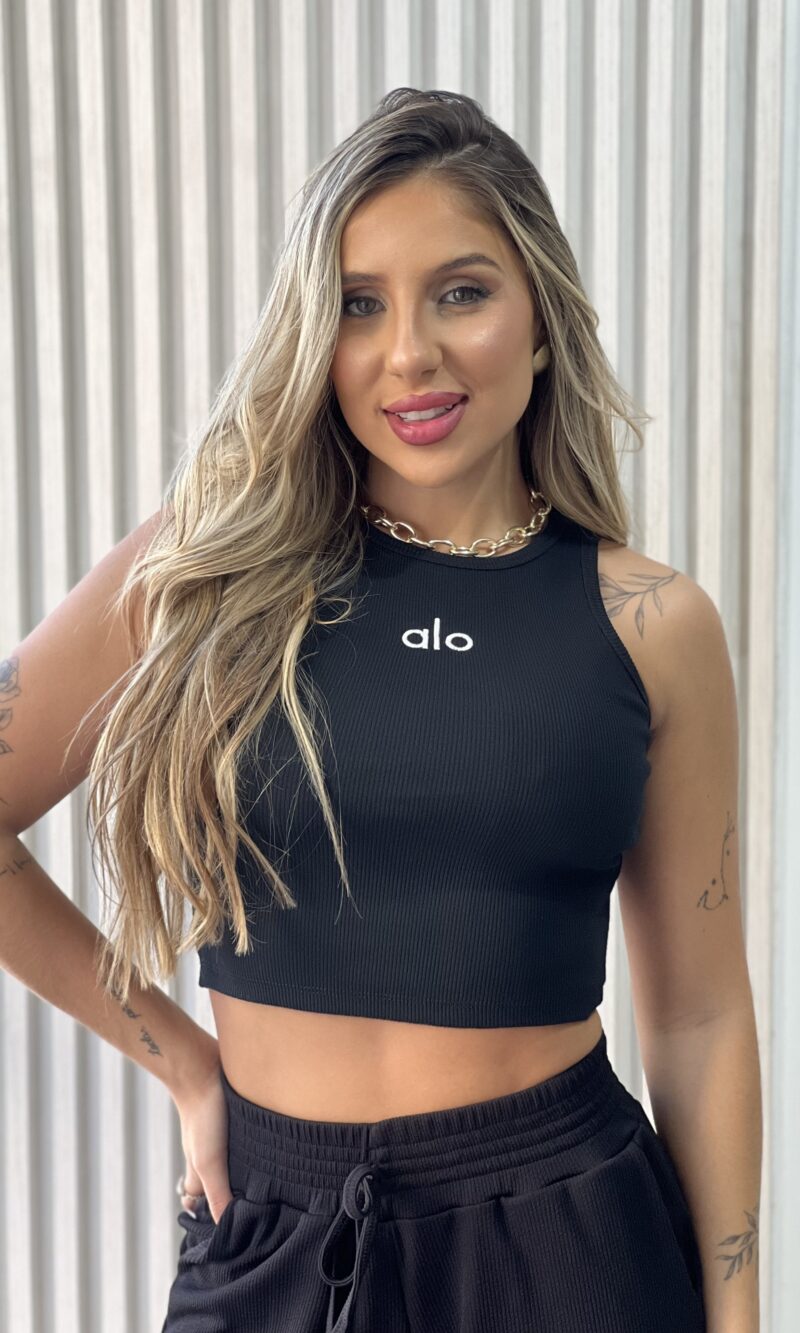 cropped alo preto